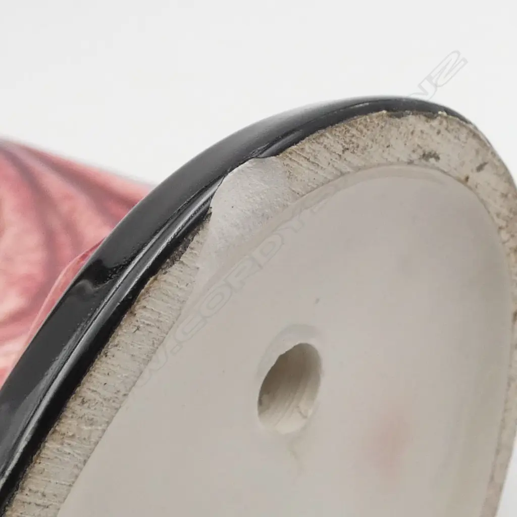 2 KERAMOS ART DECO FIGURES H.255mm small fualts to both Image 1++