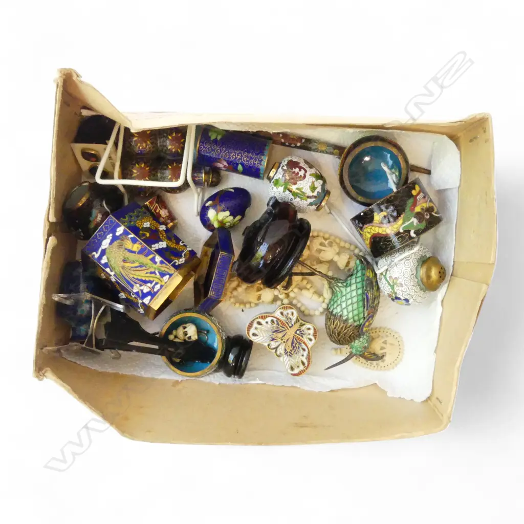 CLOISIONNE COLLECTION INCL. BIRD H.120mm Image 1++