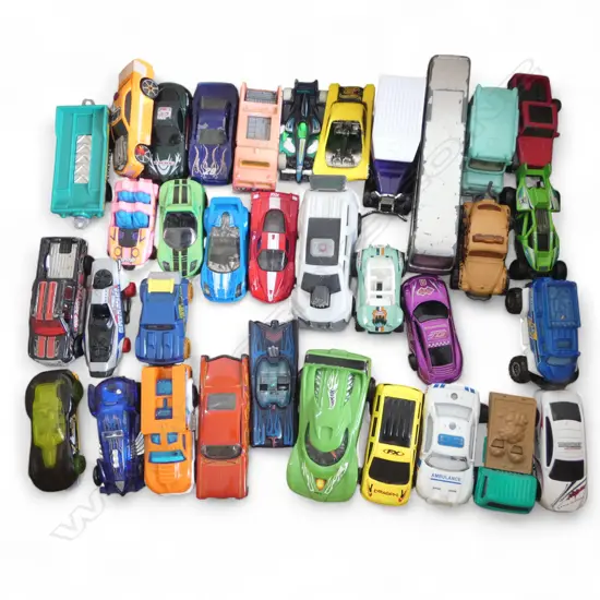 ASST. DIECAST MODEL TOY CARS; HOT WHEELS, MAISTO etc