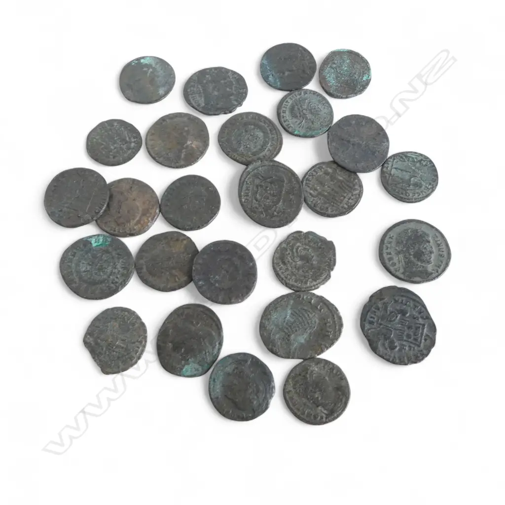 26 ROMAN CONSTANTINIAN COINS Image 1++