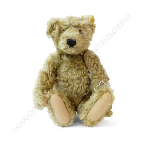 STEIFF CLASSIC MOHAIR TEDDY BEAR BUTTON IN EAR, L.350MM