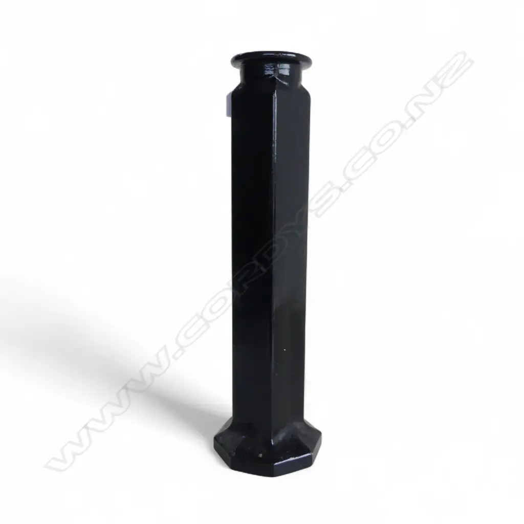 BLACK GLASS VASE H.575mm Image 1++