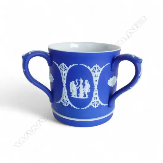 WEDGWOOD JASPERWARE TYG/LOVING CUP