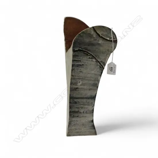 DIANA HALSTEAD / THORNLEY STUDIO POTTERY SLAB VASE NO.7 H.360mm