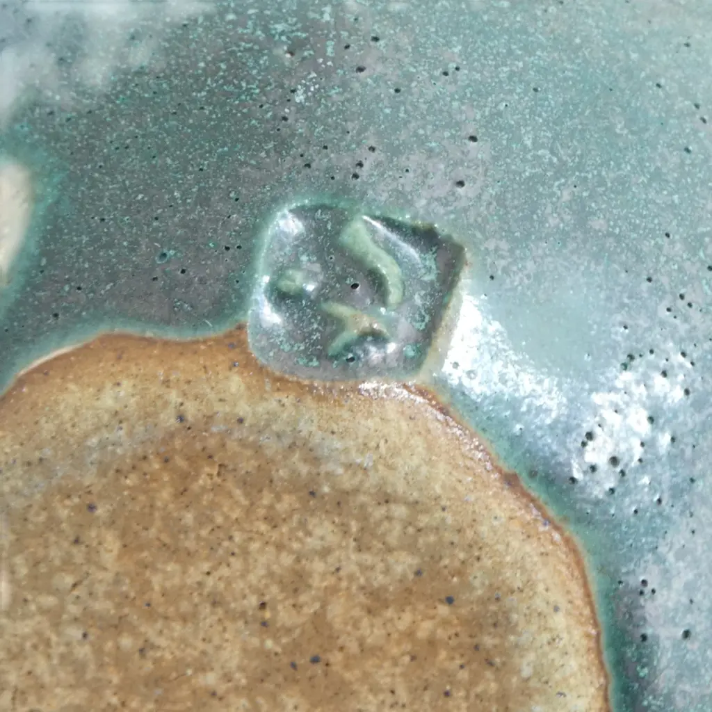 GRAEME STORM N.Z. STUDIO POTTERY BOWL Dia.125mm Image 1++