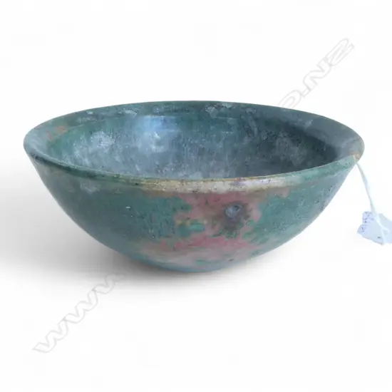 GRAEME STORM N.Z. STUDIO POTTERY BOWL Dia.125mm