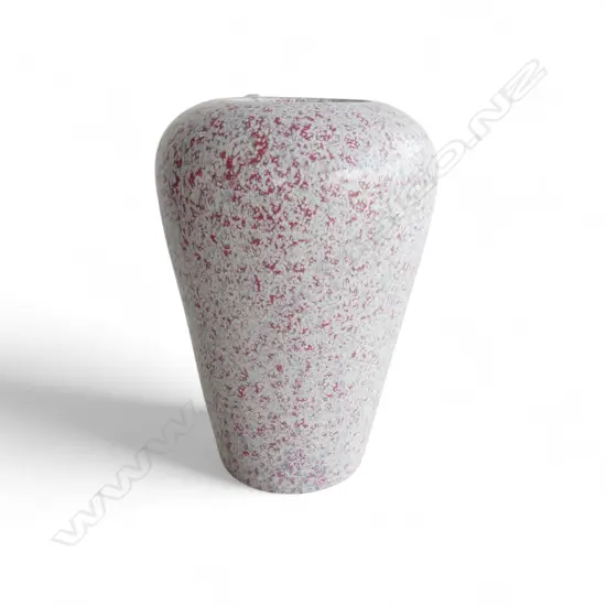 GLAZED CERAMIC VASE H.220mm