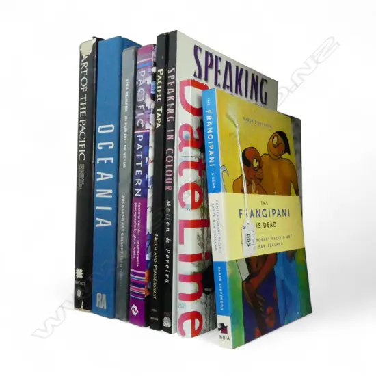 8 ART BOOKS; PACIFIC INTEREST