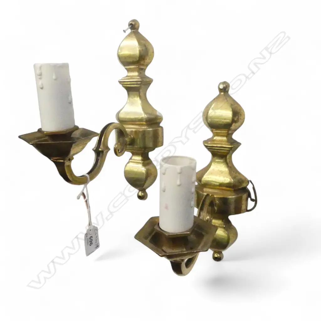 PR COVERLY BRASS WALL SCONCES H.265mm Image 1++