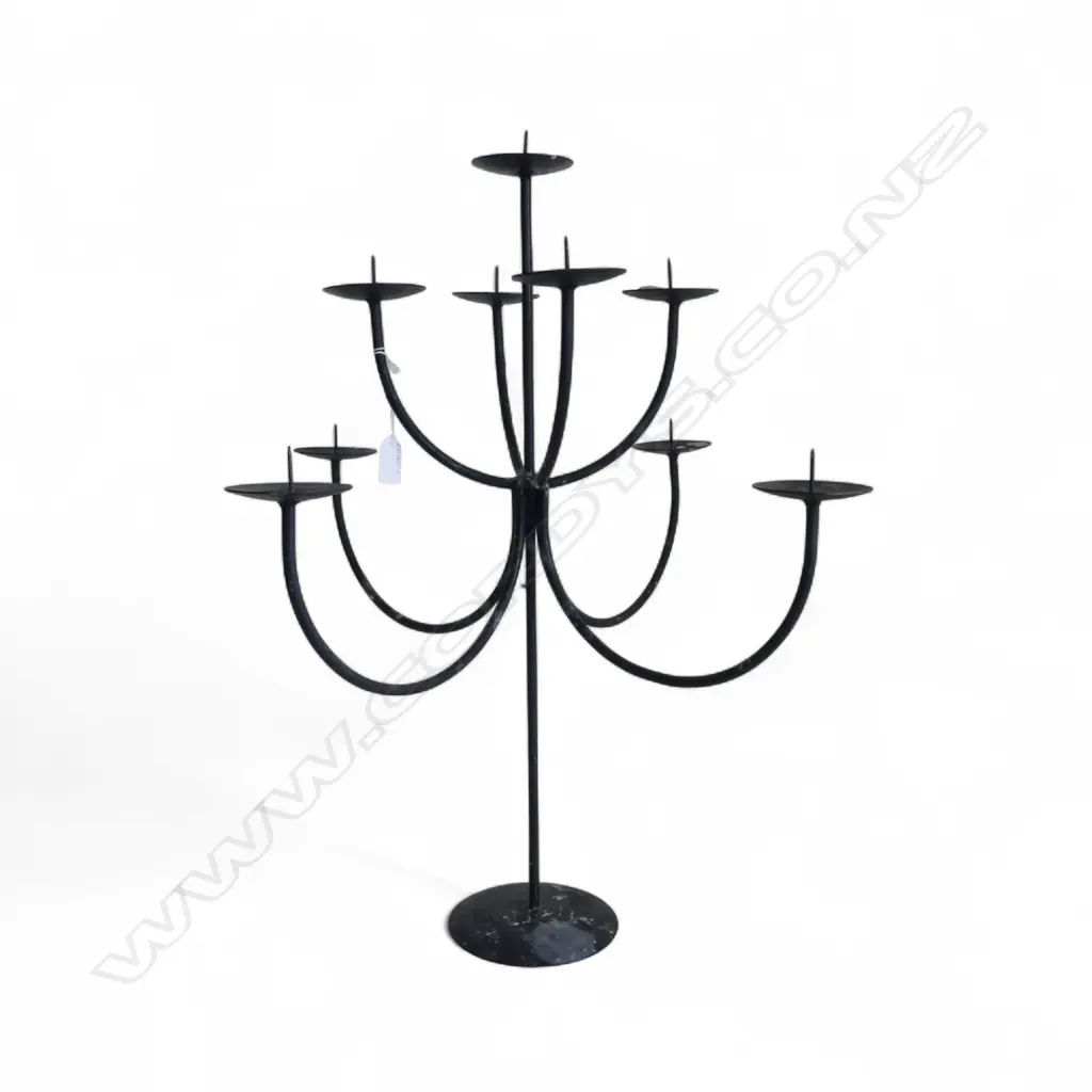 9 ARM METAL CANDELABRA H.620mm Image 1++
