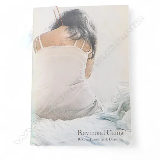 BOOK; RAYMOND CHING: RECENT PAINTINGS & DRAWINGS, FOLIO PRINTS 1977, SIGNED & NUMBERED 242/1000 280x200mm