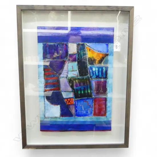 DORIS BAERTSCHI, ABSTRACT, MIXED MEDIA 415x290mm