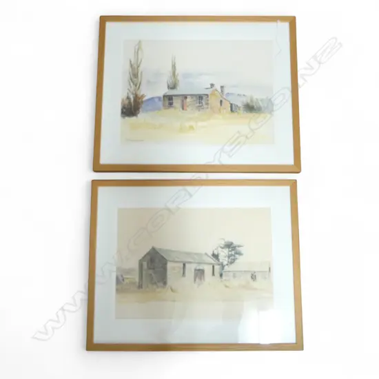 2 KATHLEEN McBEATH OLD OTAGO BUILDINGS WCs: STONE BARN & JOHNNIE MITCHELL'S COTTAGE 330x450mm