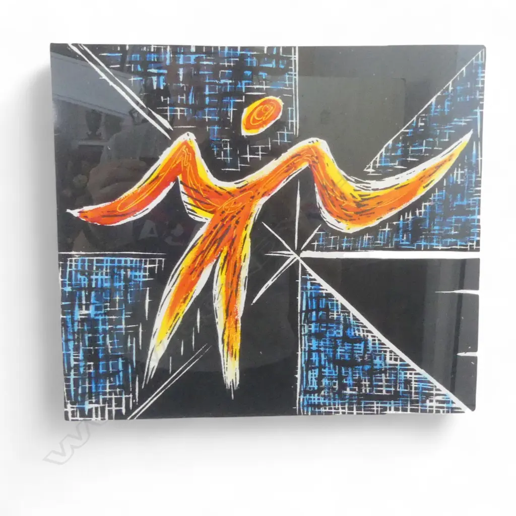 FATU FEU'U (b.1946) 'TE MANA' 1/1 '08 435x475mm Image 1++