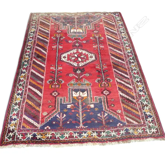 HAND KNOTTED ALL WOOL RUG 2500x1650mm