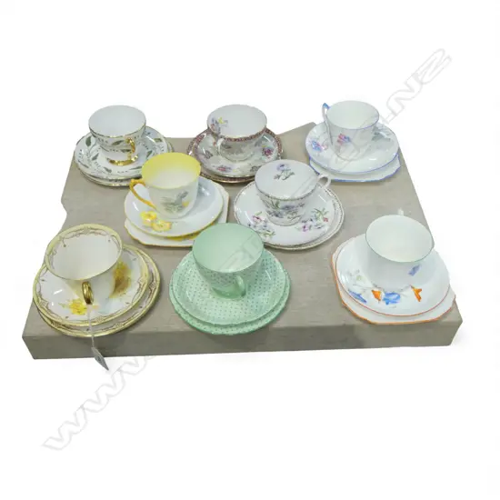 8 SHELLEY CHINA CSPS MIXED PATS