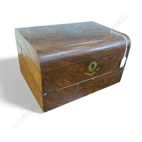 ANTIQUE WRITING SLOPE W.295mm