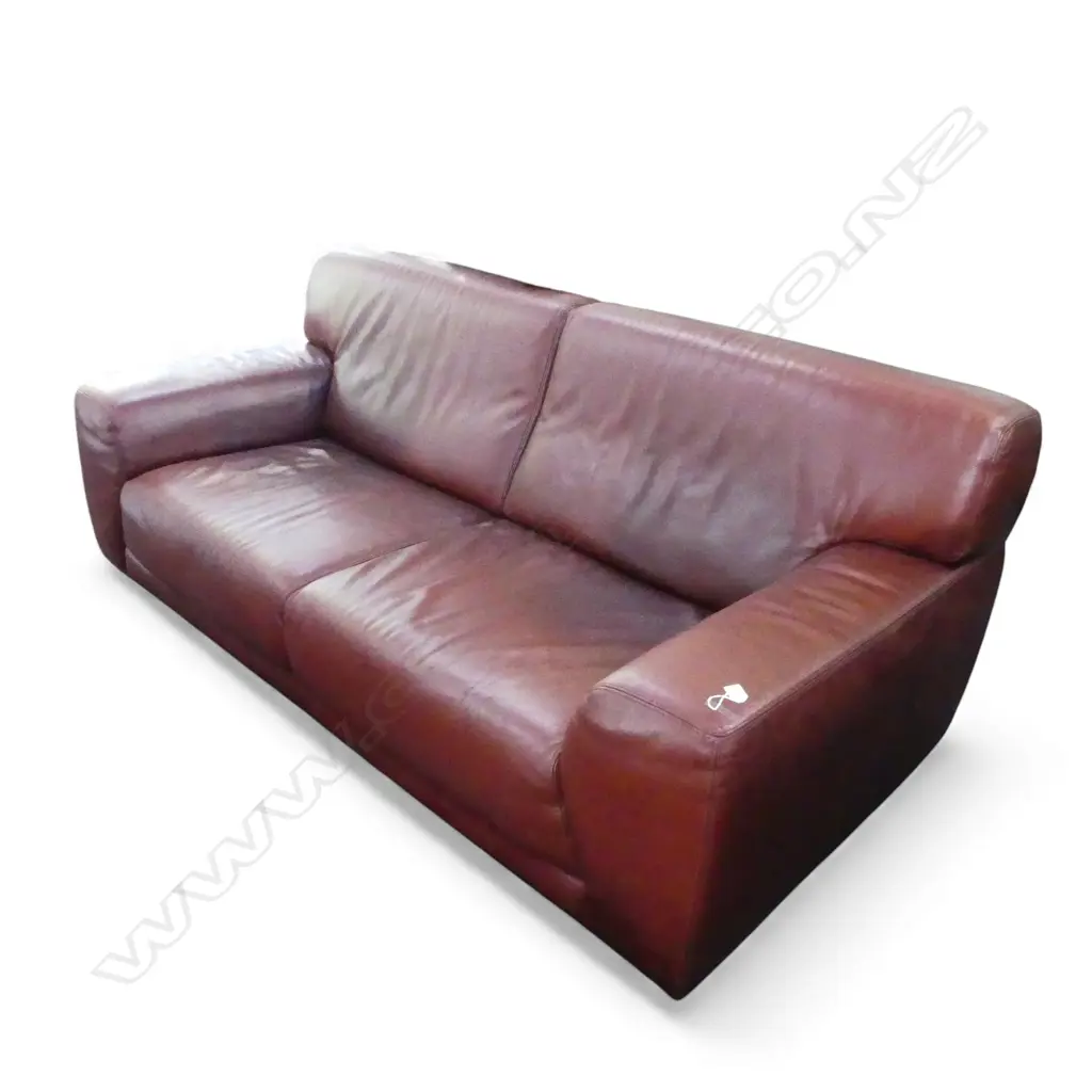 ITALIAN LEATHER SOFA 2150x950x800mm Image 1++