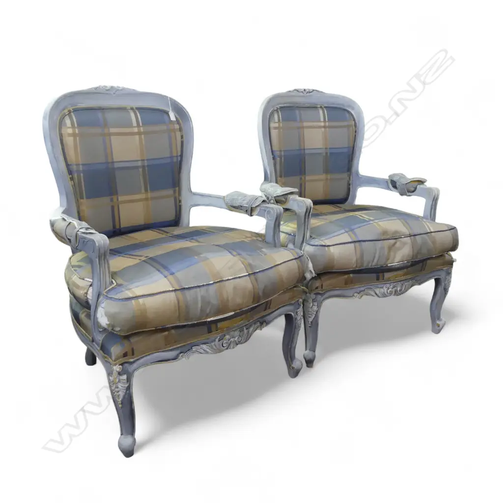 PR FRENCH STYLE FAUTEUIL ARMCHAIRS - FAULTS Image 1++