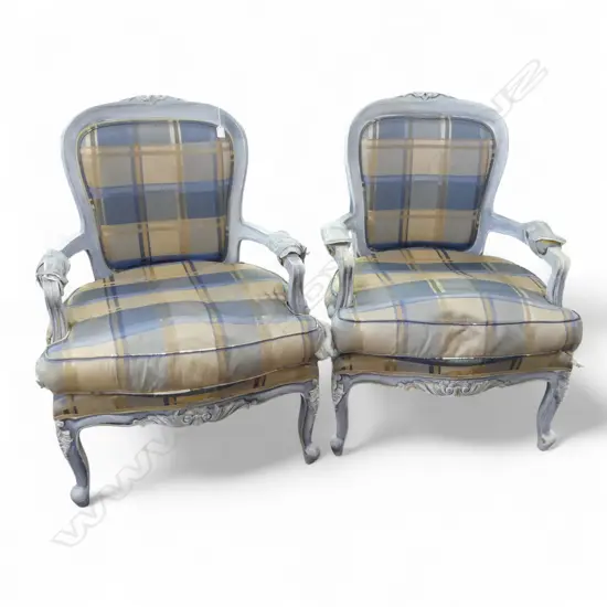 PR FRENCH STYLE FAUTEUIL ARMCHAIRS - FAULTS