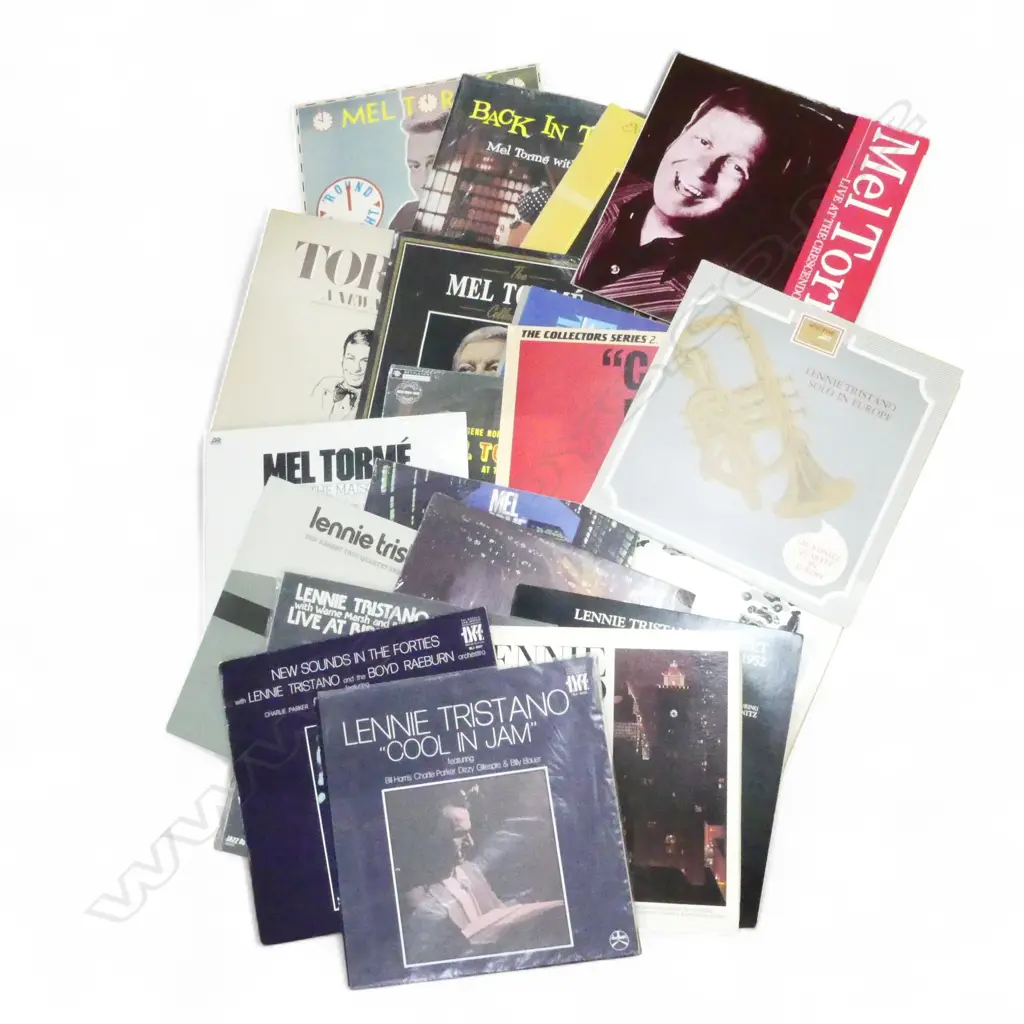 ASST. LENNIE TRISTANO & MEL THORME JAZZ LPs Provenance: Ex Collection Wellington Choy Image 1++
