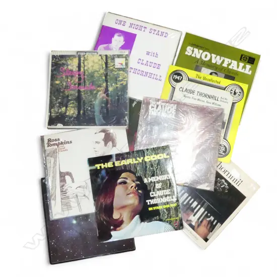 ASST. ROSS TOMPKINS & CLAUD THORNHILL JAZZ LPs Provenance: Ex Collection Wellington Choy