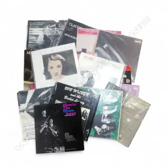 ASST. CLAUDE WILLIAMSON JAZZ LPs Provenance: Ex Collection Wellington Choy