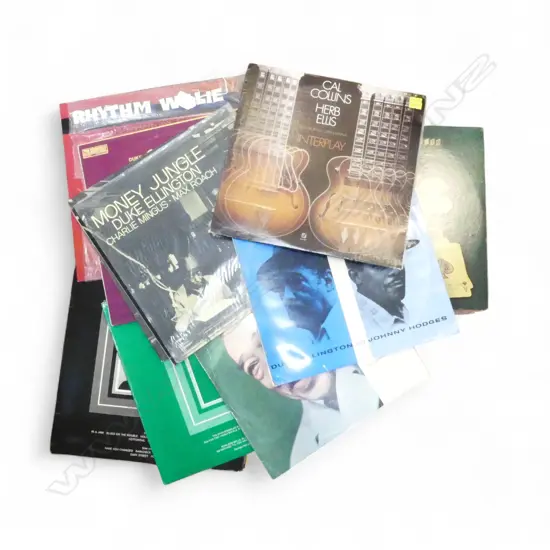 ASST. HERB ELLIS, CHARLIE MINGUS & DUKE ELLINGTON JAZZ LPs Provenance: Ex Collection Wellington Choy