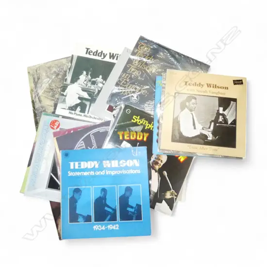 ASST. TEDDY WILSON JAZZ LPs Provenance: Ex Collection Wellington Choy   