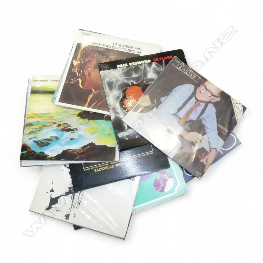 ASST. PAUL DESMOND, WILD BILL DAVIDSON & MILES DAVISONS etc JAZZ LPs Provenance: Ex Collection Wellington Choy Image 1++