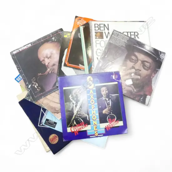 ASST. BEN WEBSTER etc JAZZ LPs Provenance: Ex Collection Wellington Choy