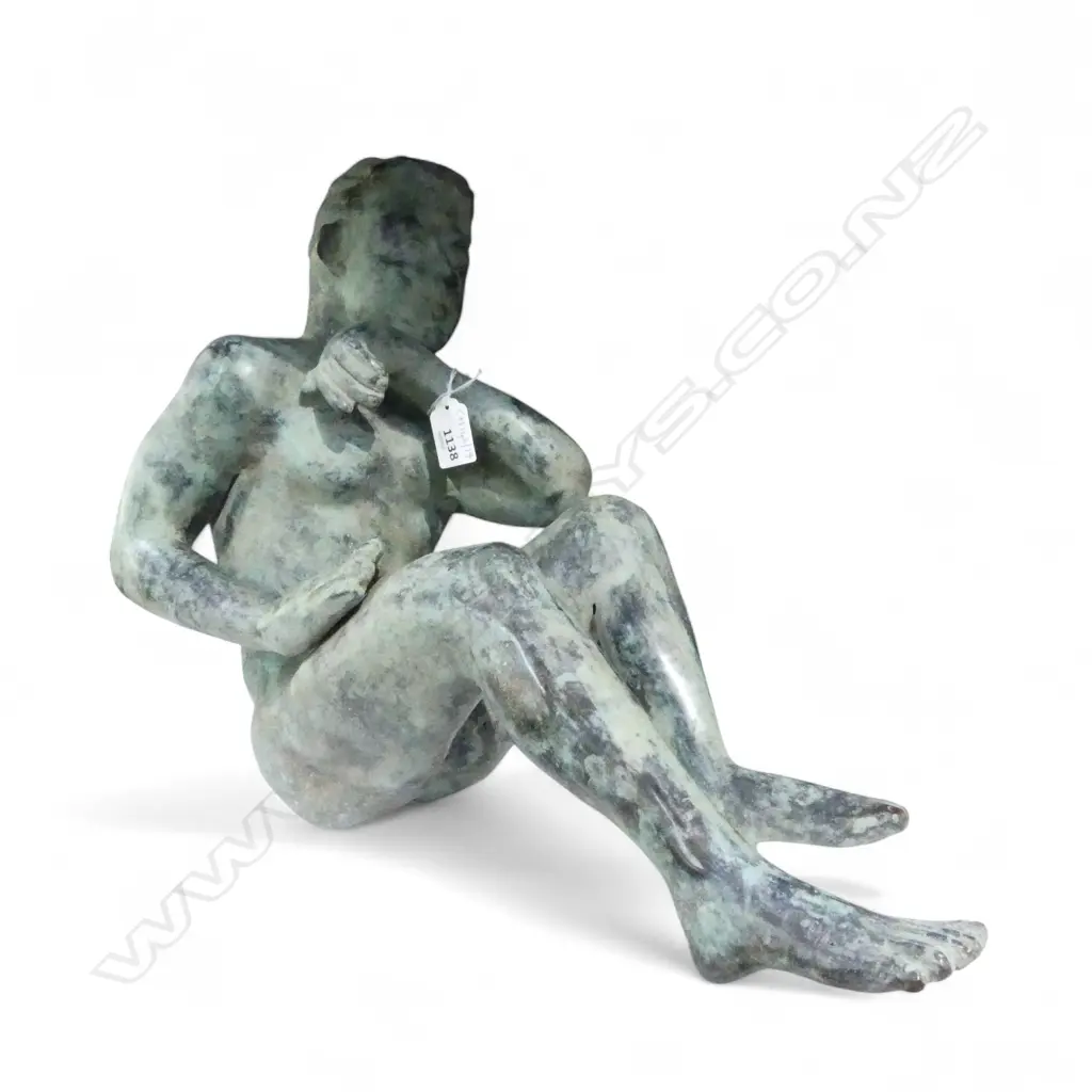 **RTV** HOLLOW BRONZE NUDE MALE H.360mm Image 1++