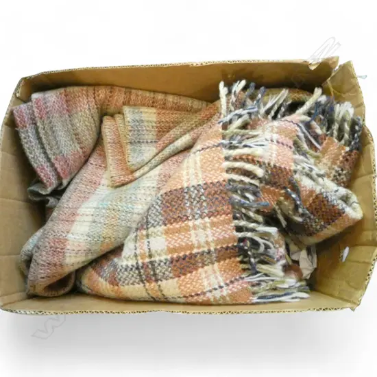 2 WOOLEN BLANKETS 