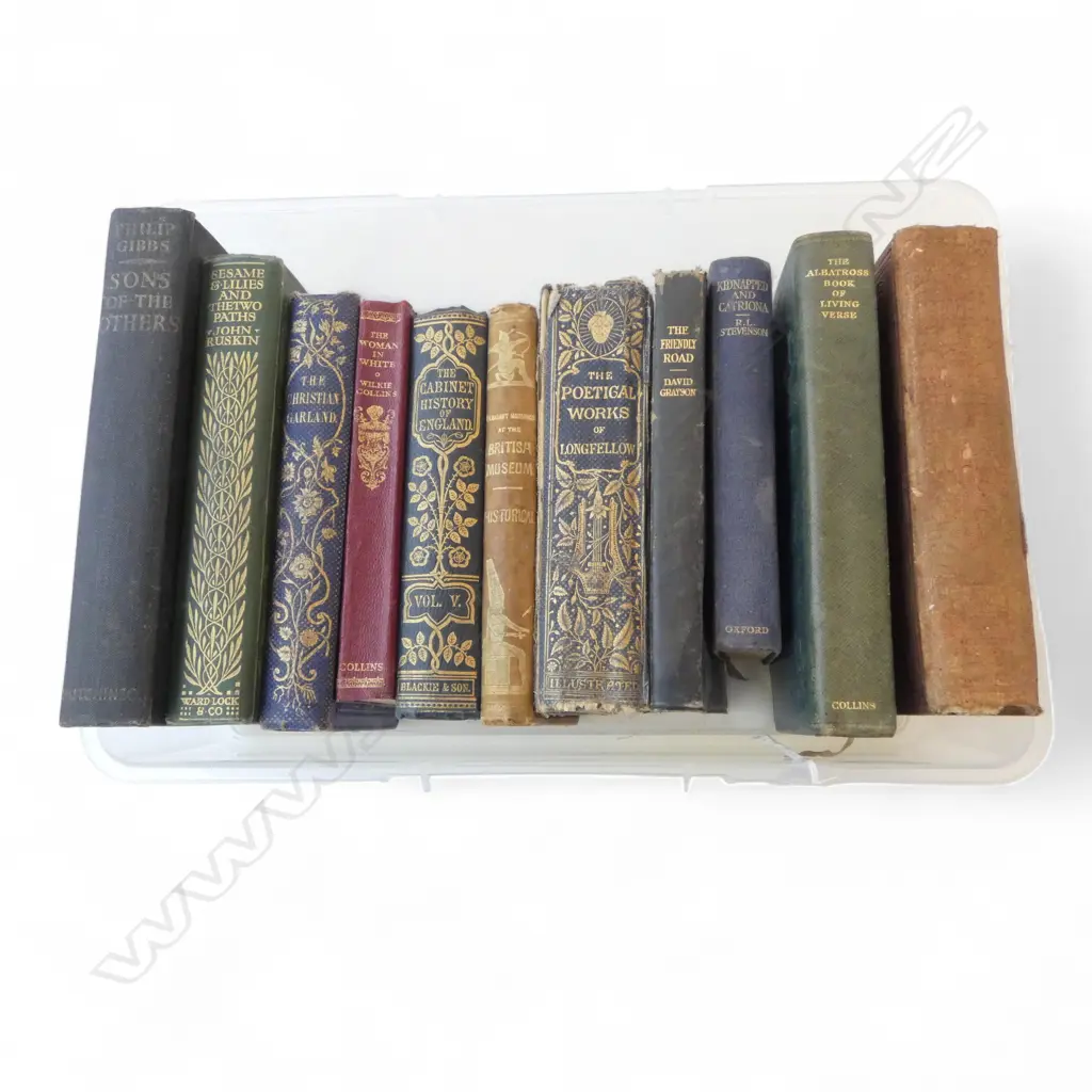 ELEVEN ANTIQUE BOOKS – THE CHRISTMAS GARLAND 1863 ETC  Image 1++