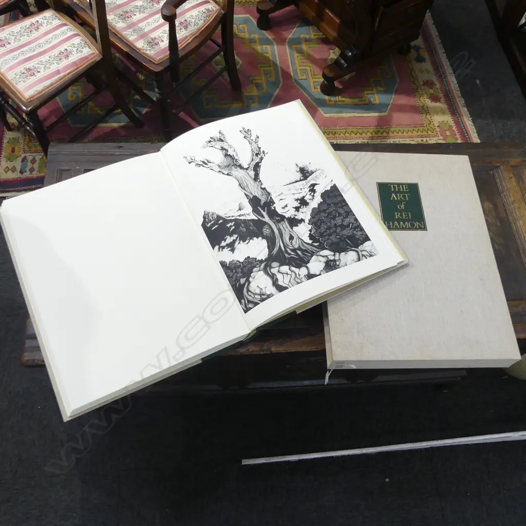 THE ART OF REI HAMON No.464/600 in slip case w. signed KOKAKO print Image 1++