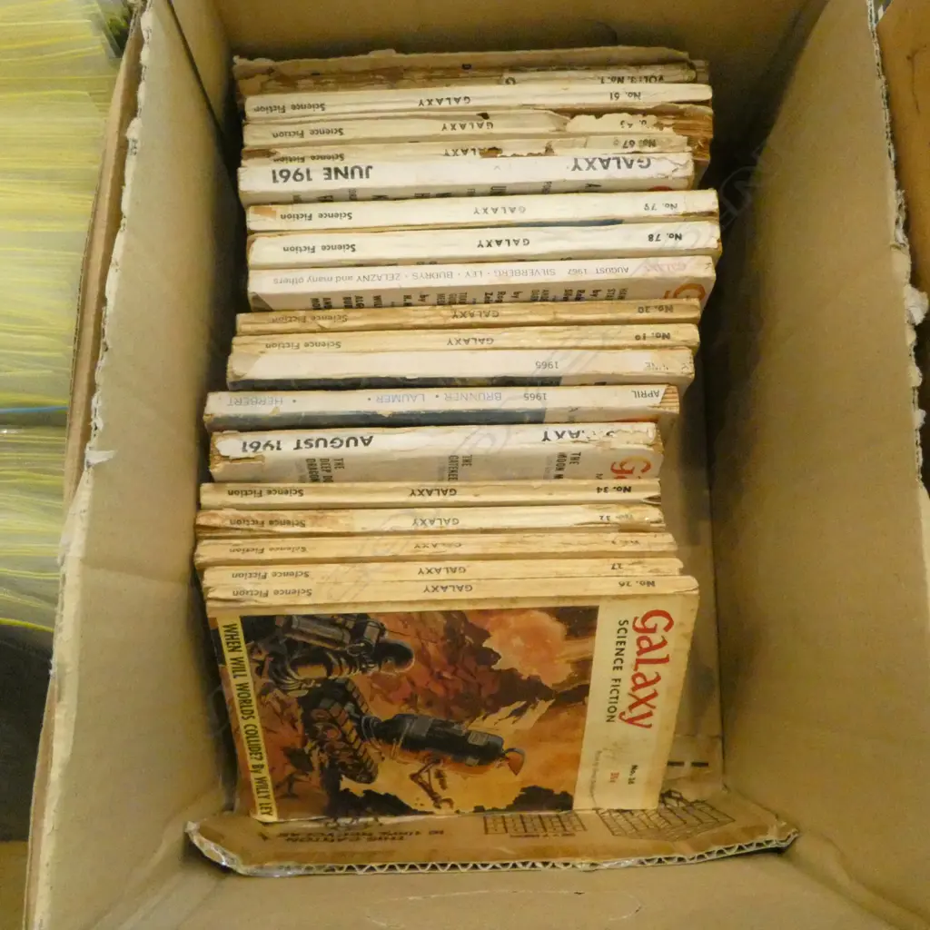 1960s GALAXY SCI FI MAGAZINES Image 1++