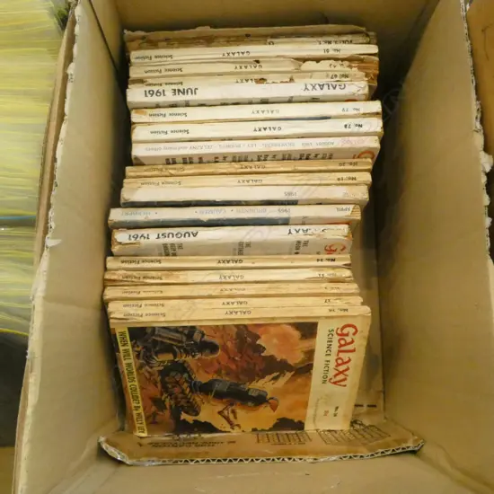 1960s GALAXY SCI FI MAGAZINES