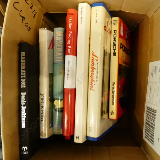 ASST VINTAGE MOTORING BOOKS