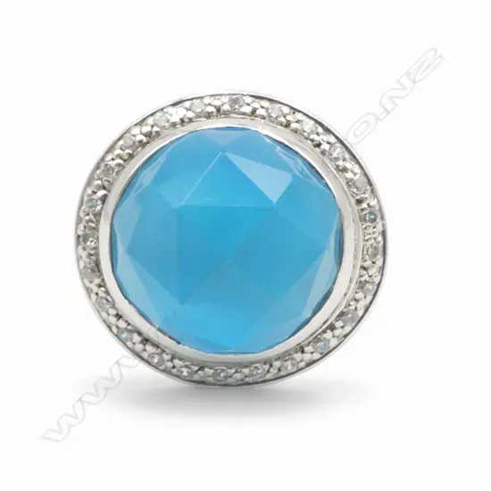 STG SILVER RING  SIZE P