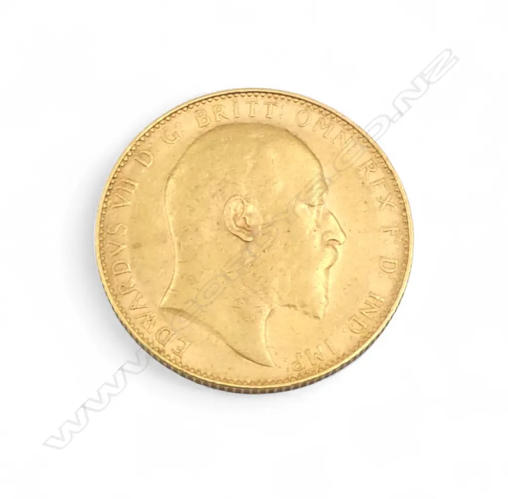 EDWARDIAN 1909 GOLD SOVEREIGN Image 1++