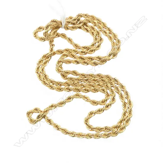 GOLD PLATED CHAIN, L.1000mm