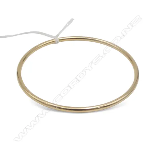 9ct Y/GOLD ROUND BANGLE 4.7gms
