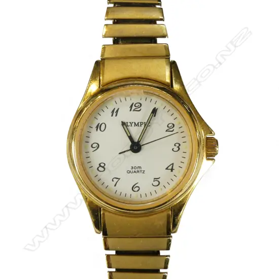 OLYMPIC LADIES WRISTWATCH in box w. booklet