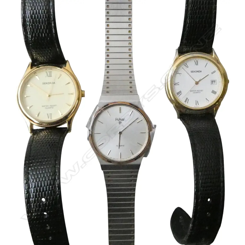 2 SEKONDA WRISTWATCHS + PULSAR WATCH Image 1++