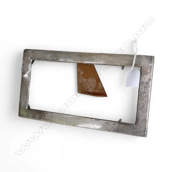 STG SILVER PHOTO FRAME, B'HAM 1910 135x240mm - NO BACK OR GLASS
