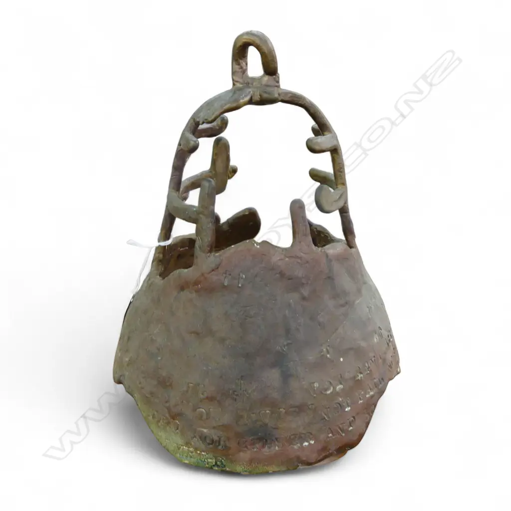 REPLICA OLD METAL SHIPS BELL H.220mm Image 1++