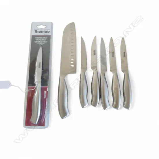 7 'THOMAS' KNIVES by ROSENTHAL