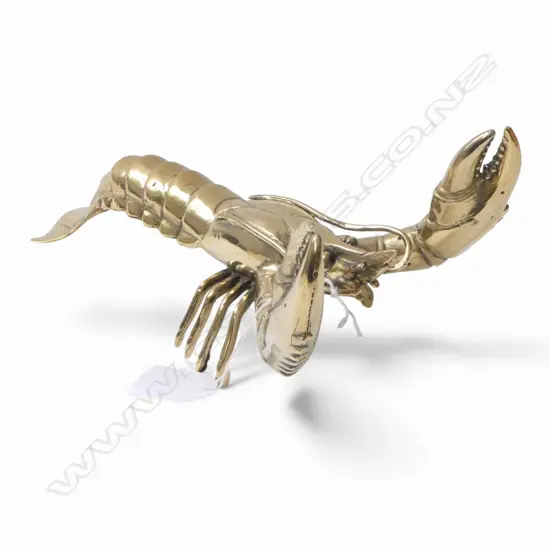 BRASS LOBSTER L.220mm