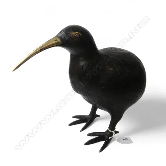 BRONZED BRASS KIWI H.260mm