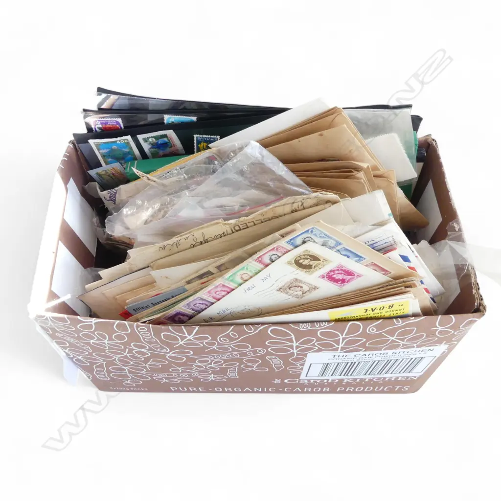 STAMP COLLECTION; LOOSE, FDCs ETC Image 1++